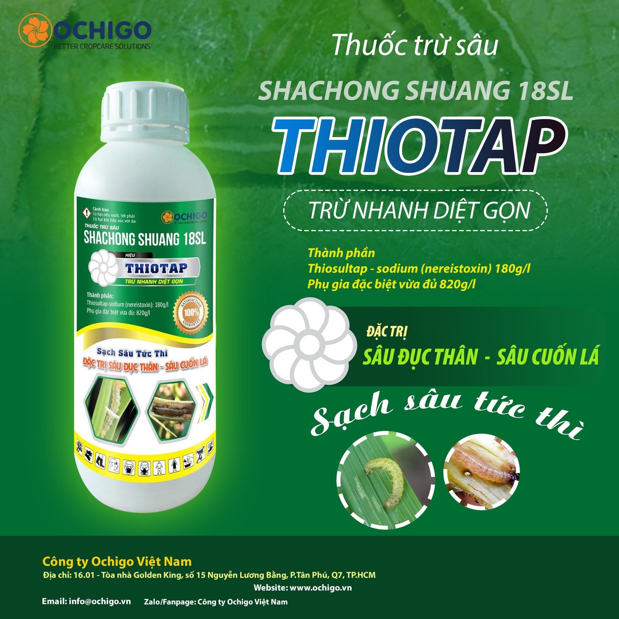 SHACHONG SHUANG 18SL - HIỆU THIOTAP